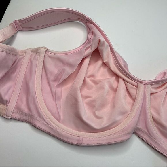 Cacique Pink Full-Coverage Unlined Bra 44DDD 44F - Picture 6 of 11